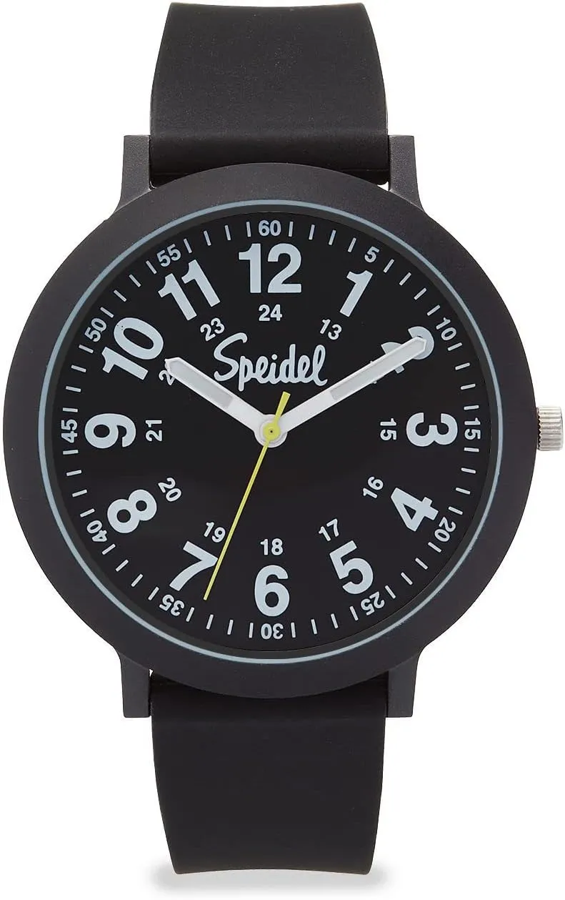 Recyclable Plastic Watch outpouring healthful financier aromatic perfume generous with 18mm Recyclable Silicone Strap Speidel Eco Color Pop 