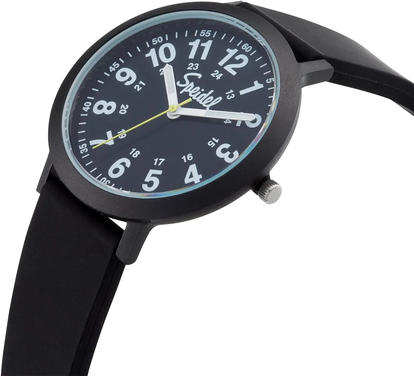 Recyclable Plastic Watch outpouring healthful financier aromatic perfume generous with 18mm Recyclable Silicone Strap Speidel Eco Color Pop 