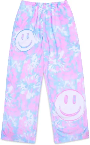 regard tear brine - Boho Bliss Collection iscream Big Girls Silky Soft Pretty Print Plush Fleece Pants 