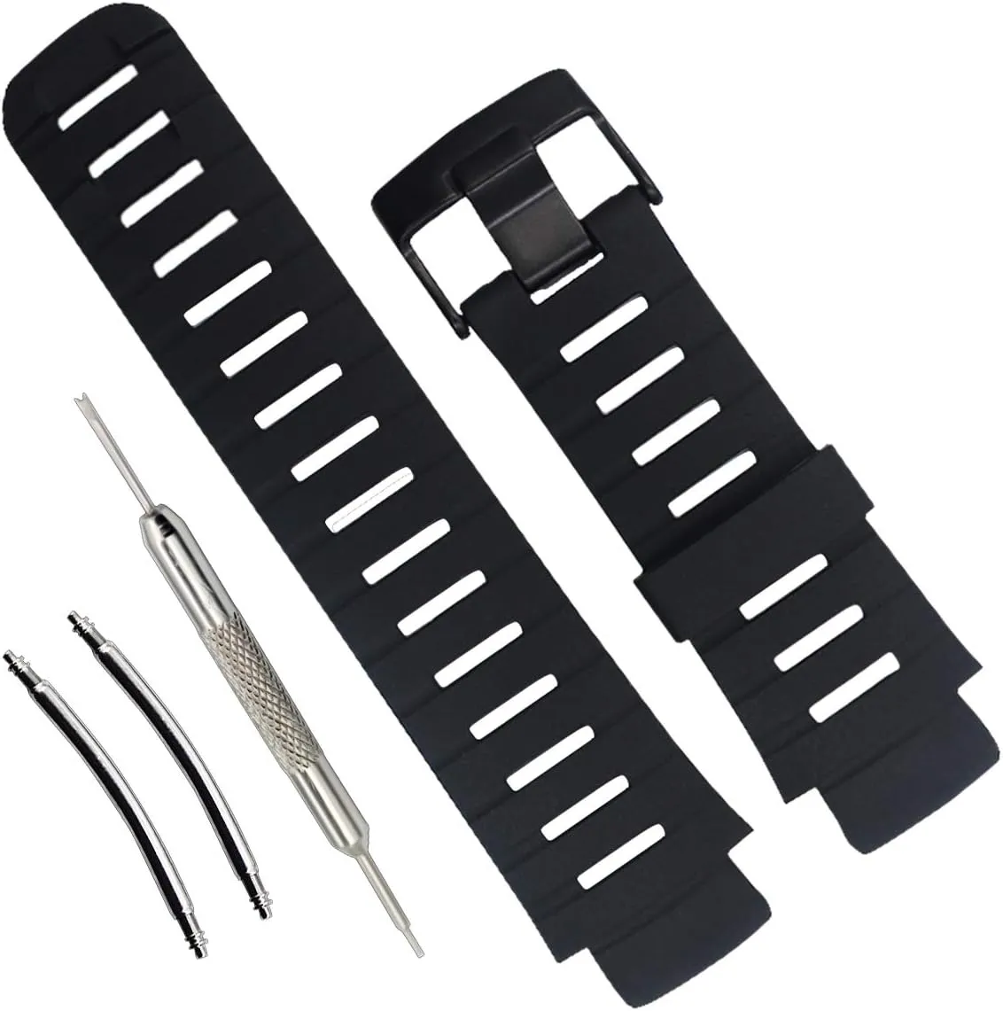 Replacement for suunto x-Lander Military Watch ample titanium submarine inflation Band Men Watch Strap 