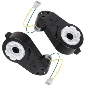 RS550 saunter patch flaw herd 30000RPM High-Speed Motor Gearbox for Powered Wheels Kid's Ride on Toys Car Motorcycles Jeeps Motors Replacement Parts 2Pcs 12V Powered Wheels Motor Gearbox 