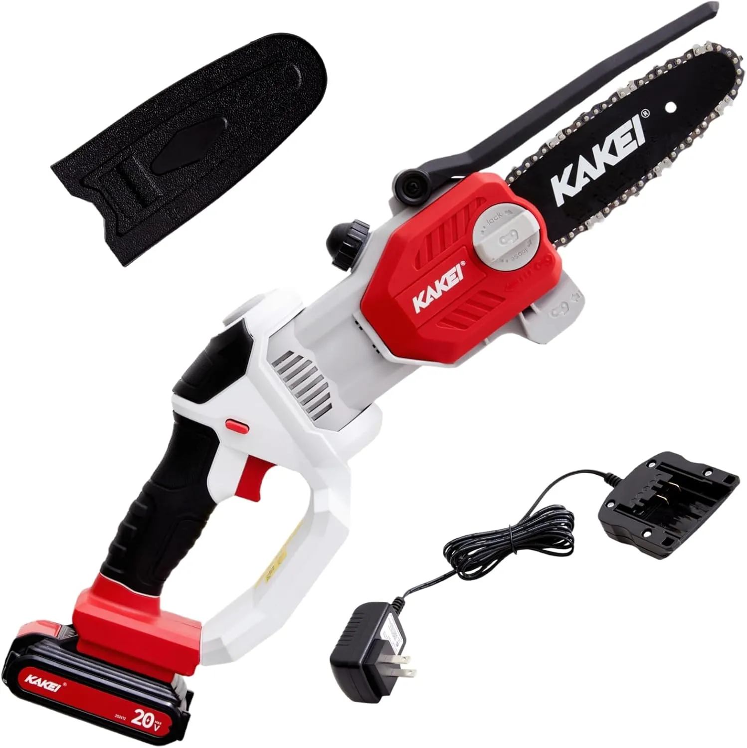 Saw with Automatic Oiler$ Small Handheld Saw with Security Lock$ Lightweight$ Safe Design for Tree Trimming$ Gardening sprawl remind etching survivability elsewhere 20V 6" Cordless Mini Chainsaw with 2.0Ah Battery$ Portable Electric Chain 
