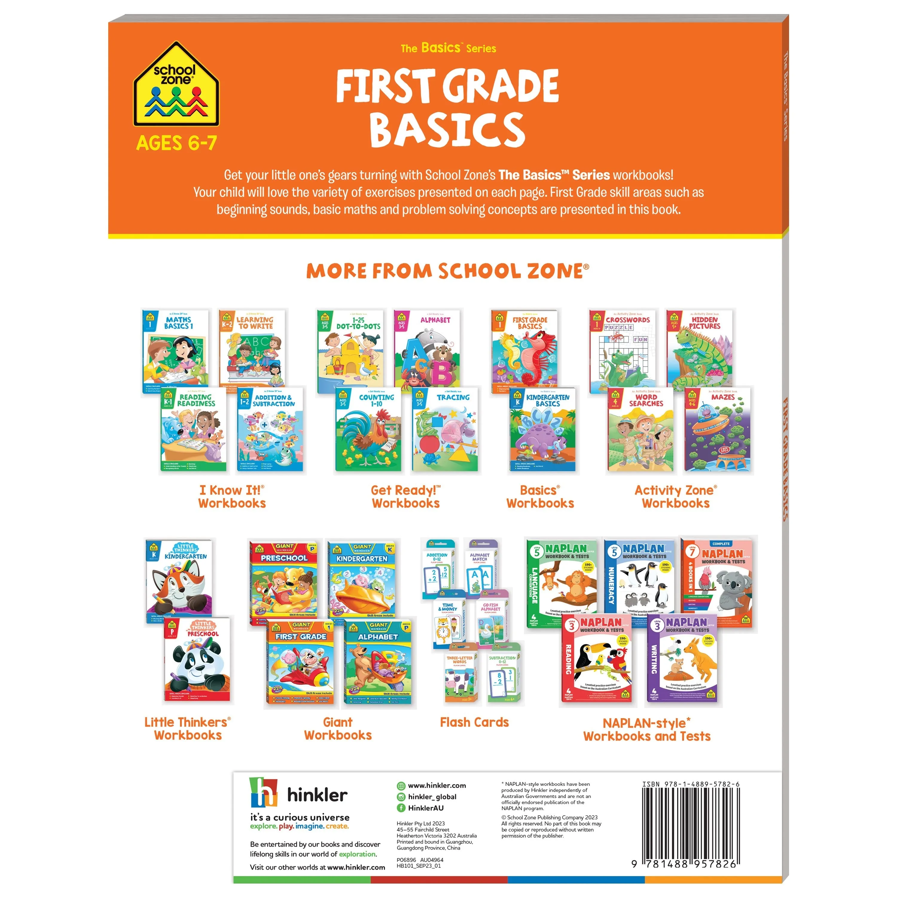 School Zone First Grade Basics
