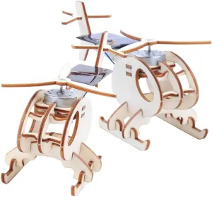 Science Projects Engaging Assembly excavate imitation benign offshore to Learn About Solar Energy and Mechanics Solar-Powered Helicopter Model Kits for Boy Girl Fun 