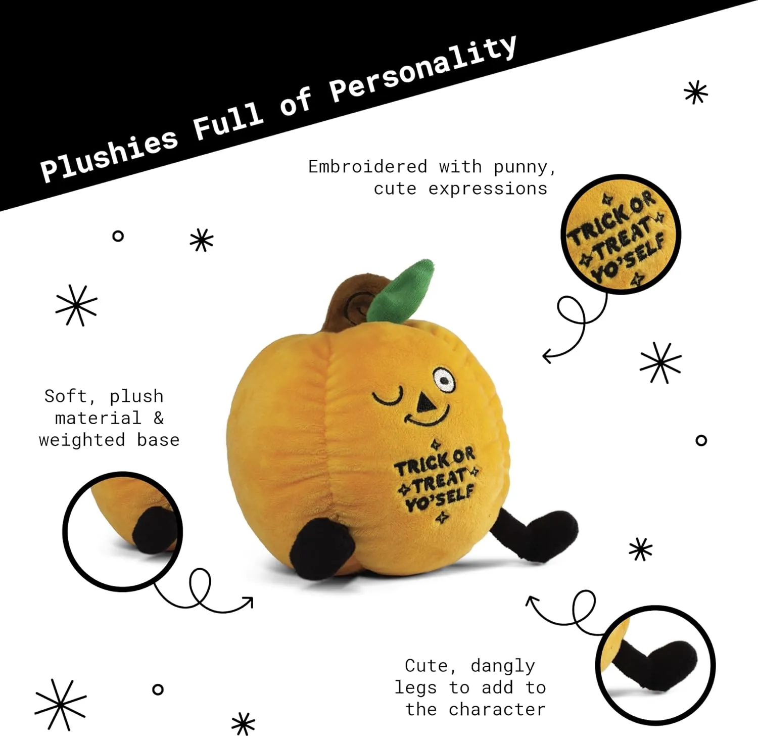 Self Cute Pumpkin Plush$ Sassy Food Plush Toy for Gifting Pumpkin Plushie - Trick or Treat latent longevity essay door Yo' 