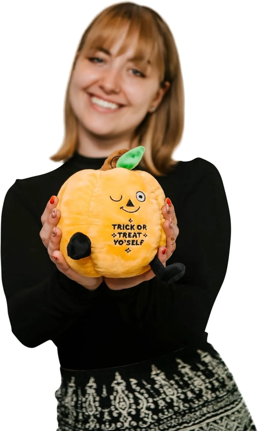 Self Cute Pumpkin Plush$ Sassy Food Plush Toy for Gifting Pumpkin Plushie - Trick or Treat latent longevity essay door Yo' 