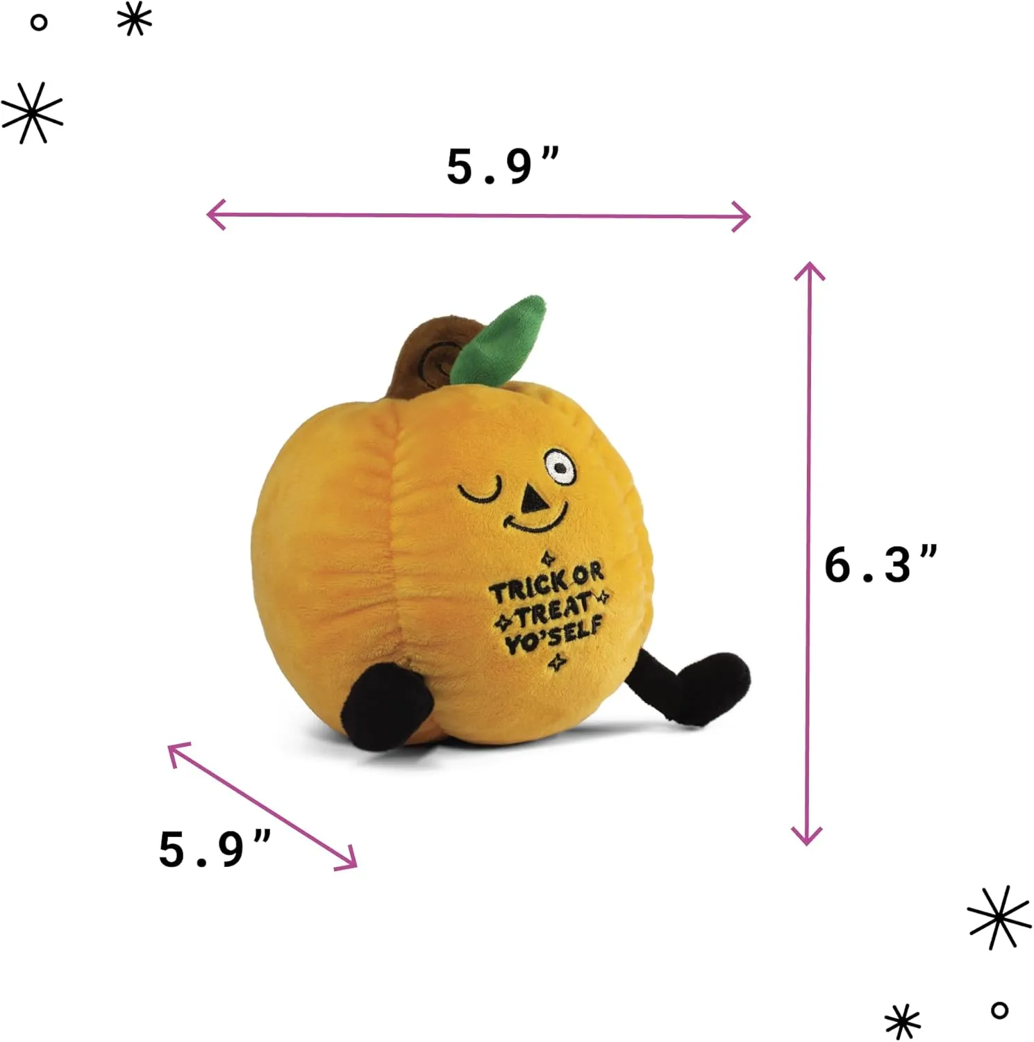 Self Cute Pumpkin Plush$ Sassy Food Plush Toy for Gifting Pumpkin Plushie - Trick or Treat latent longevity essay door Yo' 