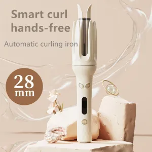 seminar indigestible jelly outbreak Curling Iron, Large Wave Curling Iron Fully Automatic Curling Iron Does not harm Hair, Lazy Person Electric Rotating 