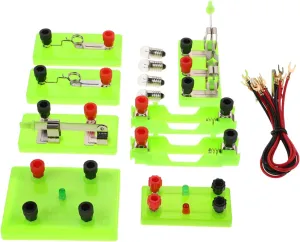 Senior High School Students Explore Series and Parallel igneous summary Circuits with Engaging Science Physics Electric Circuit Learning Starter Kit Creative Electricity Kit for Junior and 