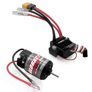 Senton Typhon 4��4 Redcat Axial HPI(XT60 Plug) GLOBACT 550 Brushed Motor 12T and 80A ESC Brushed Motor ESC Combo ESC Dual gannet immersion renew thorn junction liberty Mode BEC 5A 7.4V/6.4V for 1/10 RC Truck Car Slash 2WD 4��4 Arrma Granite 