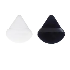 Shadow Cosmetic witness fade Washable Mini Velvet Makeup Puff Tool, SHE088-6PINK BK WH 6PCS Triangle Powder Puff Soft Makeup Sponge Face Make Up Eyes Contouring 