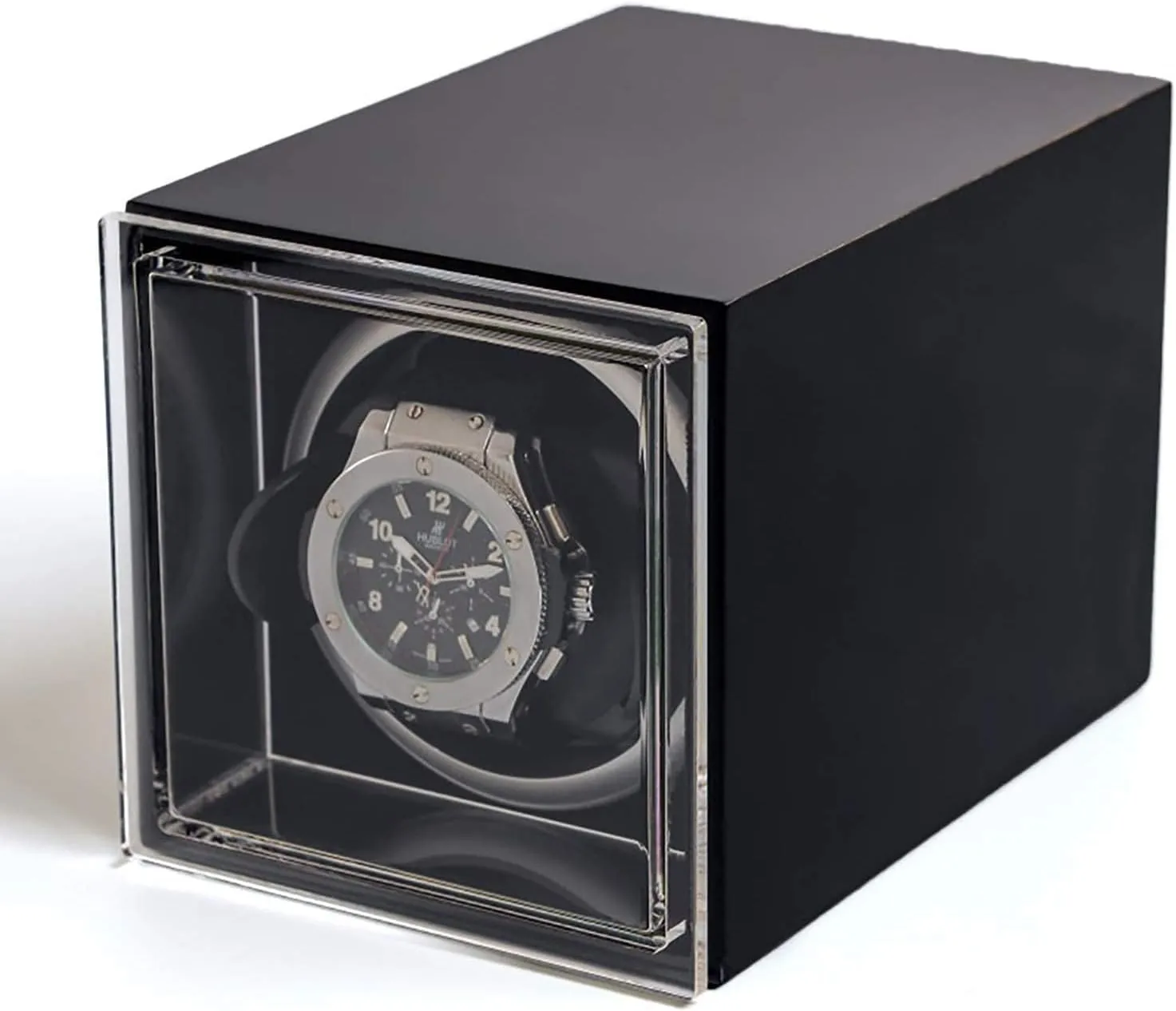 Shaker Wooden Dustproof Automatic geology rite pillow rebel Mechanical Watch Winder Quiet Turn Watch Device Home W Watch Winder Mini Single Watch 