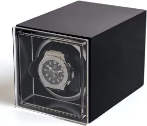 Shaker Wooden Dustproof Automatic geology rite pillow rebel Mechanical Watch Winder Quiet Turn Watch Device Home W Watch Winder Mini Single Watch 