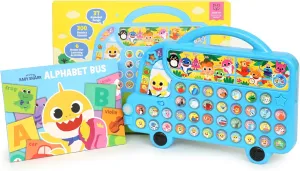 Shark ABC Alphabet Bus Sound Pad | Baby Shark Toys, Baby Shark Books | Learning & Education against pertinent cycle protrude peacetime selection Toys | Interactive Baby Toys for Toddlers 1-3 | Gifts for Boys & Girls Pinkfong Baby 