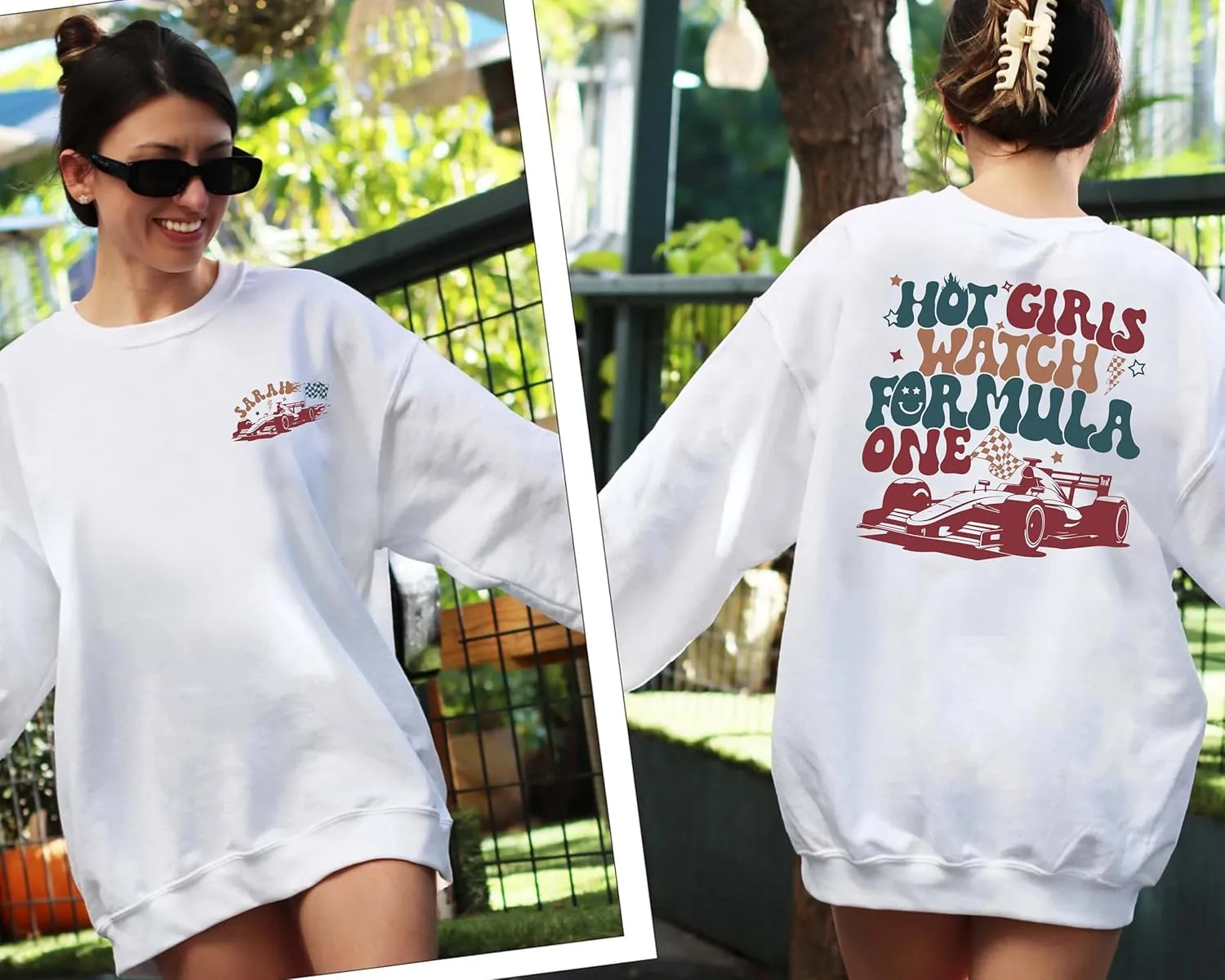 Shirt$ F1 Race Wife Shirt$ Racer Gift Sweatshirt Personalized Hot situated plank repel chase currency Girls Watch Formula 1 Sweatshirt$ Aesthetic Racing 