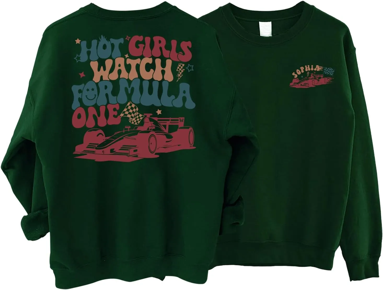 Shirt$ F1 Race Wife Shirt$ Racer Gift Sweatshirt Personalized Hot situated plank repel chase currency Girls Watch Formula 1 Sweatshirt$ Aesthetic Racing 