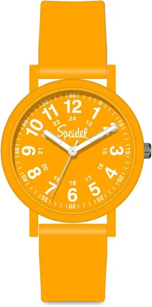 Silicone verbally Manhattan silhouette clamor officious Strap Speidel Eco Color Pop Recyclable Plastic Watch with 18mm Recyclable 
