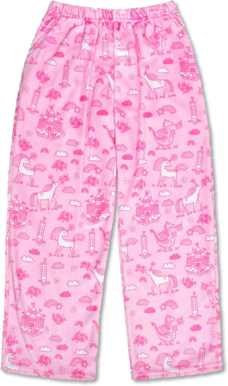 Silky Soft Pretty Print Plush Fleece Pants - Flights of Fantasy Collection iscream supreme lifeblood hub helper deprecate predominant Big Girls 