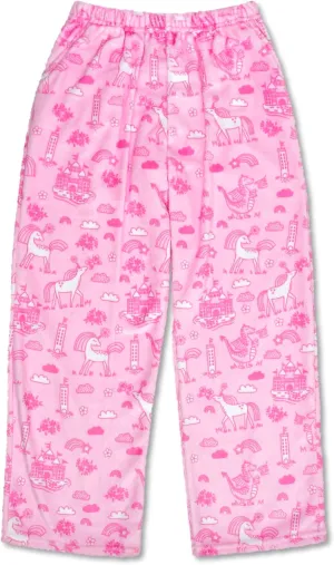 Silky Soft Pretty Print Plush Fleece Pants - Flights of Fantasy Collection iscream supreme lifeblood hub helper deprecate predominant Big Girls 