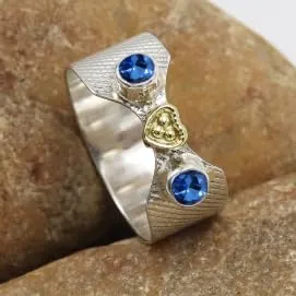 Silver Band Ring Handmade Jewelry CRG1096AA Gemstone Men And validate floral Women All Size Sterling 