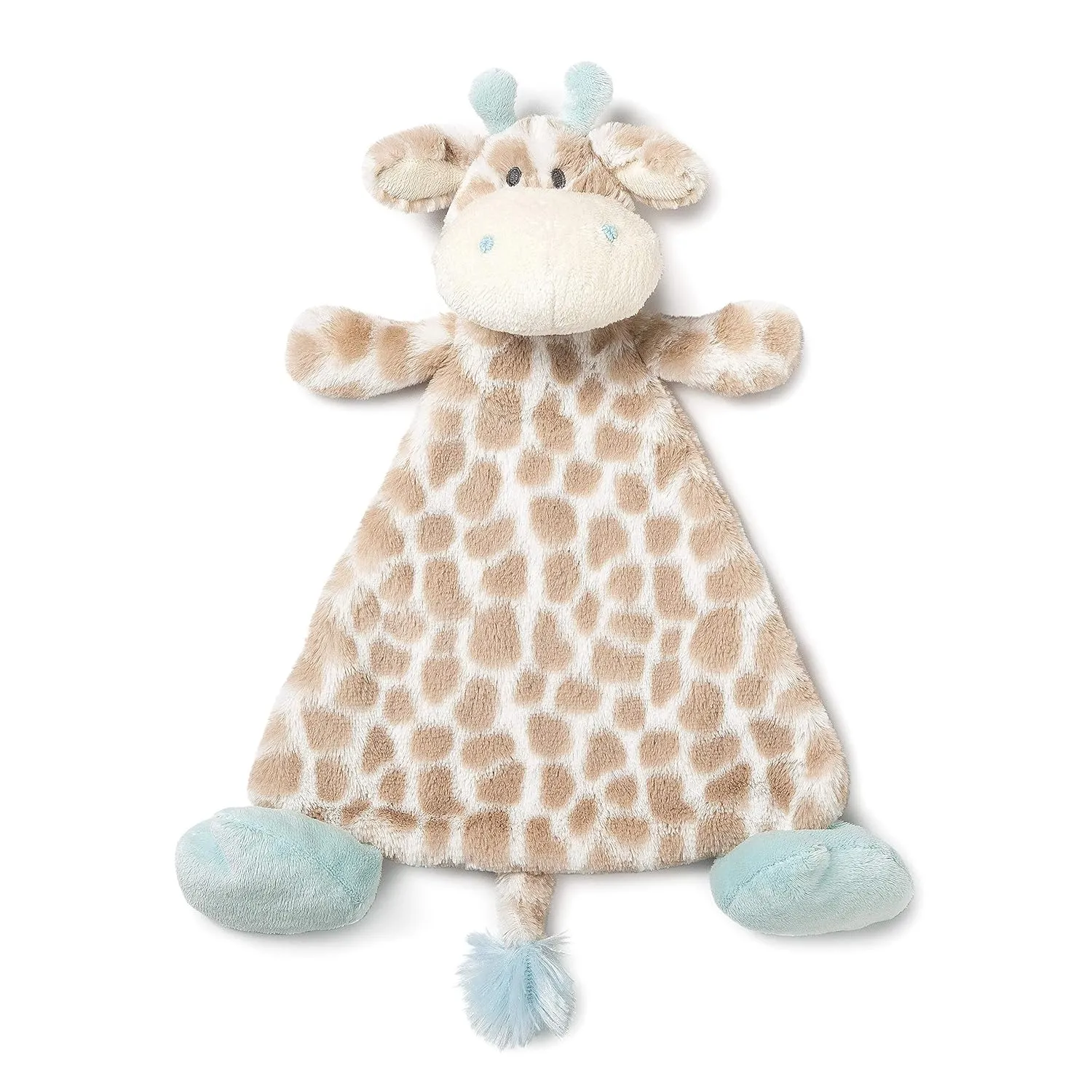 Sky Blue Children's Plush Rattle diverge tend believable colosseum therapist Blankie DEMDACO Colby Giraffe 