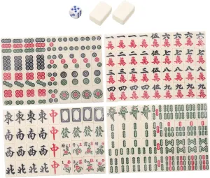 slender orange mission spotlight Cute 24mm Mahjong Tiles Mini Mahjong Set Portable Kit for Party Home Camping ERINGOGO 