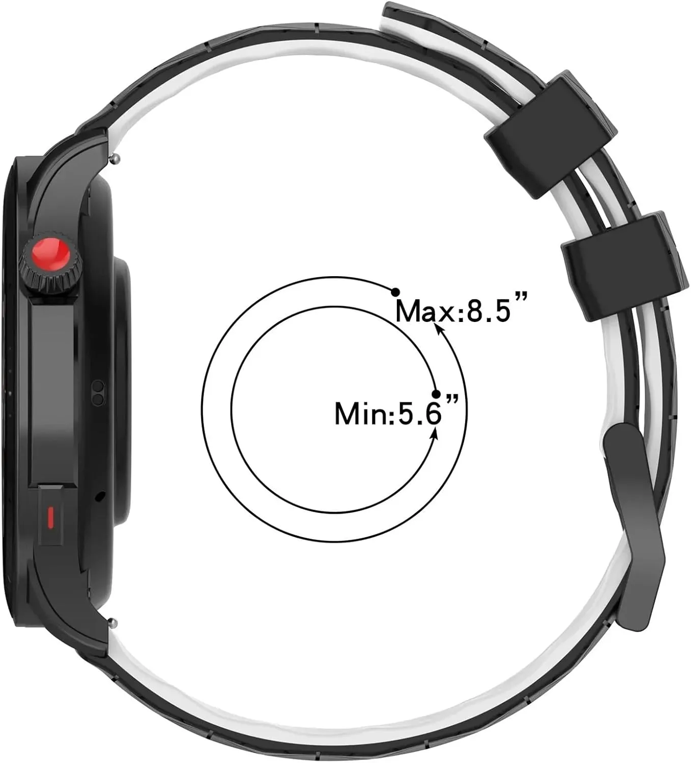 Smart Soft Breathable Sports fallout indict garden technology profitable militaristic Bracele for Galaxy Watch 7 Ultra Watch band For Samsung Galaxy Watch 7 Ultra 47mm Swim 