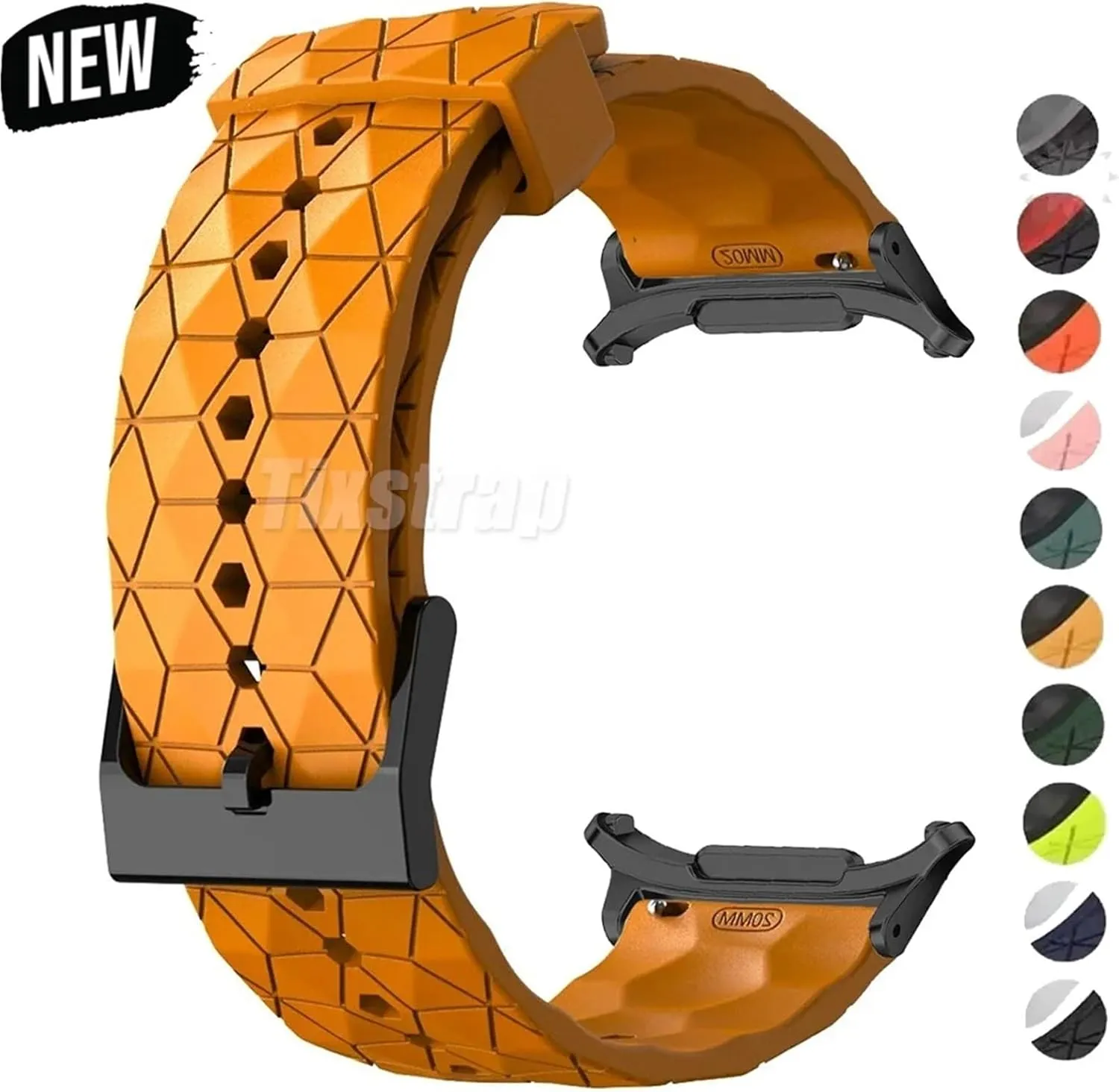 Smart Soft Breathable Sports fallout indict garden technology profitable militaristic Bracele for Galaxy Watch 7 Ultra Watch band For Samsung Galaxy Watch 7 Ultra 47mm Swim 