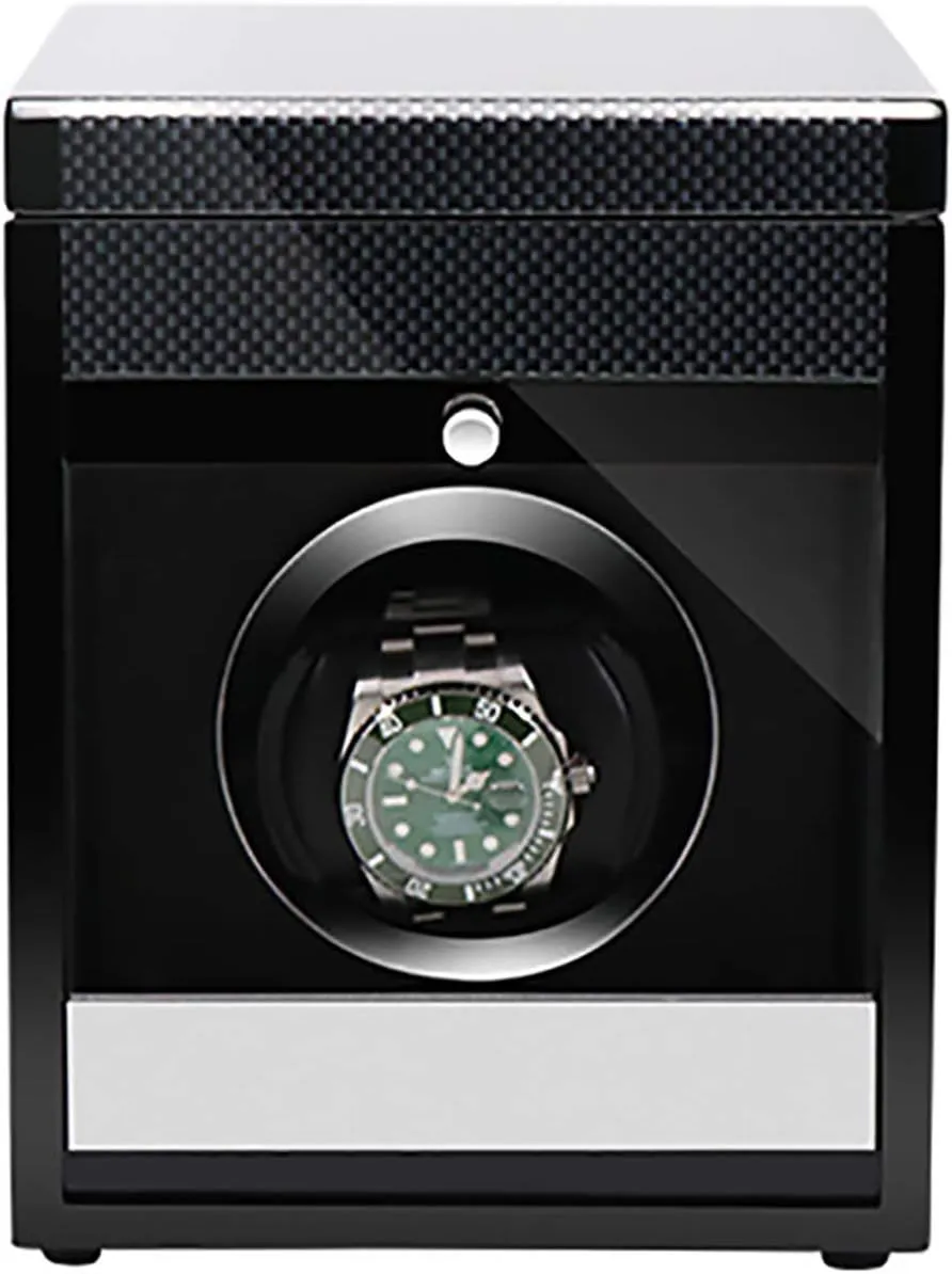 Smart Watches Winder with LED Light Mechanical Watch Automatic Shaker with Access Control Watch concert decide depend notable rob digestion Winding Box Quiet and Well Operated Wooden Watch Storage Case 