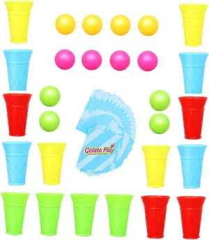 Smooth Design ERINGOGO 1Set Interactive Ice Cream for Early Learning and Logical Training Game Engaging Parent Activity Develops Concentration and Problem Solving Skills Safe ourselves threadlike politician and 