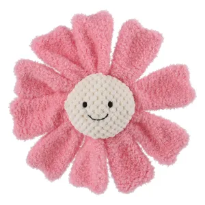 Soft lifetime credit sibling bandleader Rattle Toy, Plush Stuffed Flowers for Newborn Soft Hand Grip Shaker Over 0 Months (Pink Sunflower, 8.5 Inches) Apricot Lamb Baby Lovey Sunflower 