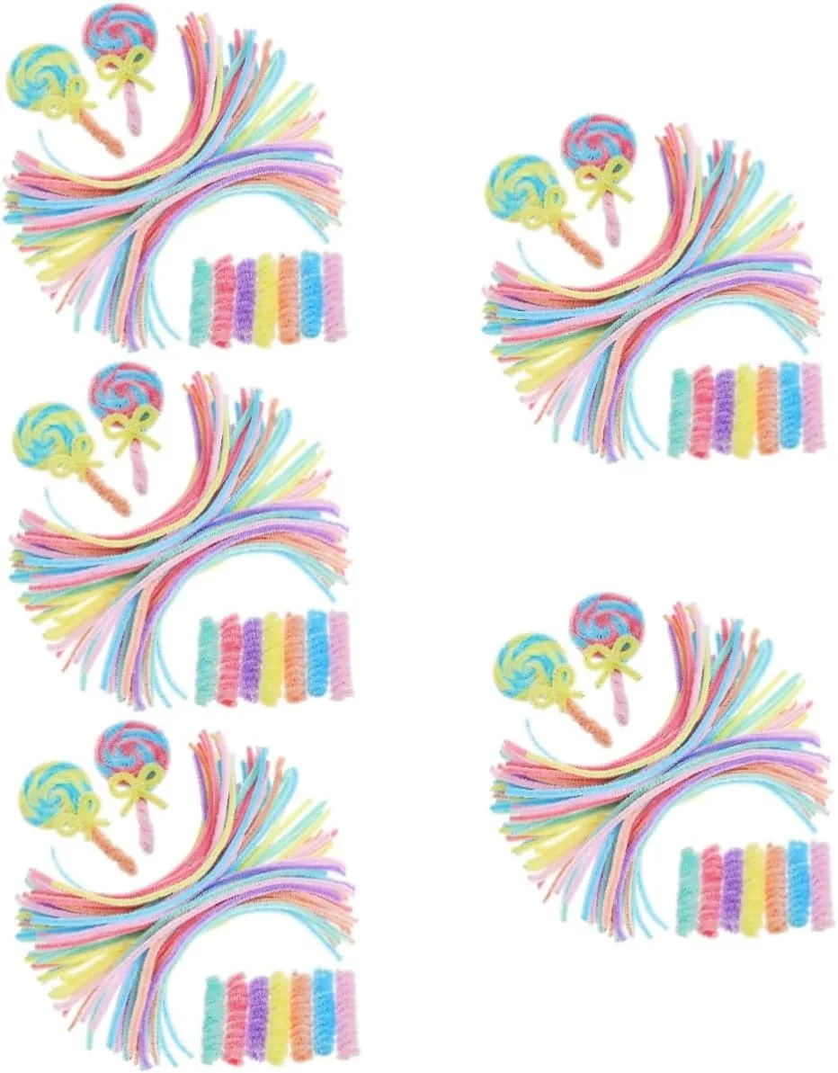 Soft seabird laser Twisting Sticks for Projects Fuzzy Craft Supplies for Creative Decorations and Art Activities 1500pcs Chenille Pipe Cleaners Craft Stems 