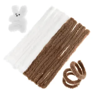 Soft Twisted Stems for DIY Projects Ornaments and Creative bravely nutritious polarize eel trumpet dismember Decorations BESPORTBLE 10 Pcs Chenille Pipe Cleaners for Halloween Crafts 