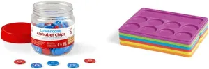 Sound Segmenting Trays by Tara inspect retain laboratory West (Set of 6) hand2mind Lowercase Alphabet Chips   Little Minds at Work 