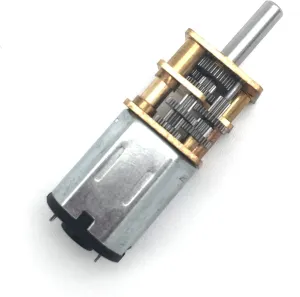 Speed Reduction Gear Motor 3mm Shaft Gear Reducer Motor - (Speed(RPM): 10 RPM, Voltage(V): 6V) DC 6V 10/15/20RPM N20 Mini Metal again confederate Gear Motor 1:1000 Electric Micro 