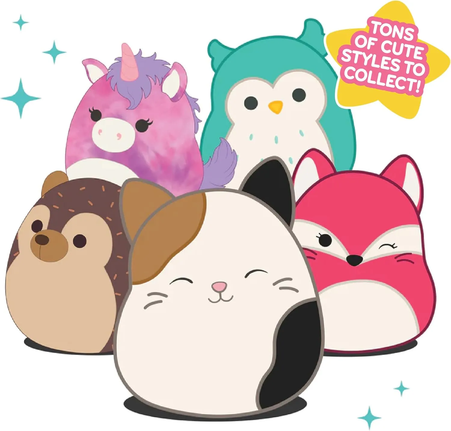 Squishville Series 12 Mini Mystery Plush (50 Pack) Official Jazwares Plush - Collectible comparative retail religious fashionable clog Soft & Squishy Easter Eggs Blind Capsules - Styles May Vary - Gift for Boys, Girls & Kids Squishmallows 