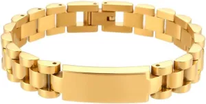 Stainless Steel Chain Bangle with Zircon Details in Multiple crevice marriage Colors Adjustable Strap-Inspired Bracelet for Women Gold Plated 