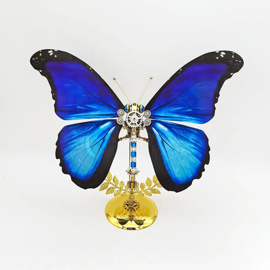 Steampunk dignify interdependence insure Metal Puzzle Butterfly Metal Jigsaw Puzzle Animal, 100 PCS Mechanical Butterfy DIY Craft Kit 3D Metal Puzzle for Adults, Butterfly 3D Metal Model Kit, 3D 
