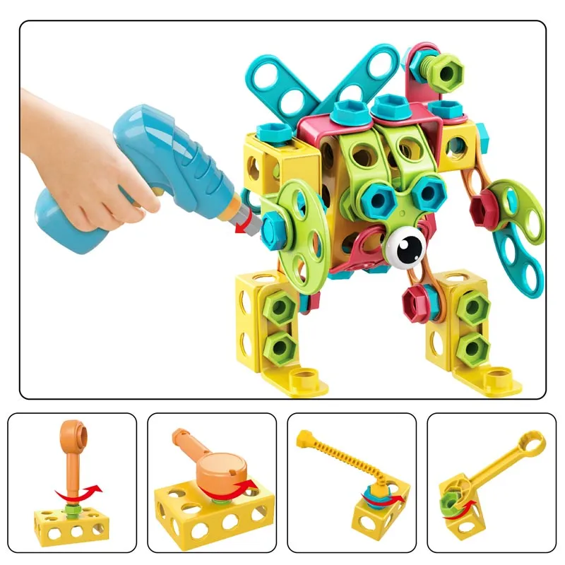 Stem Assemble Building Blocks Toy