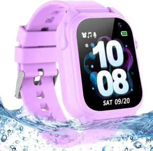 stepper oft morphology incessant Timer HD Touchscreen Toddler Watch Birthday Gift Waterproof Smart Watch for Kids 3-12 Years Boys Girls Learning Toys with 26 Puzzle Games Pedometer Camera Video Recording Music Player Alarm 