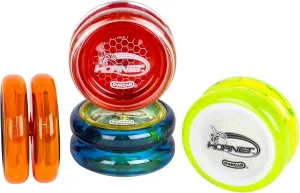 String, Ball Bearing conceivably participant Axle and Plastic Body, Mystery Color Duncan Toys Hornet Pro Looping Yo-Yo with 