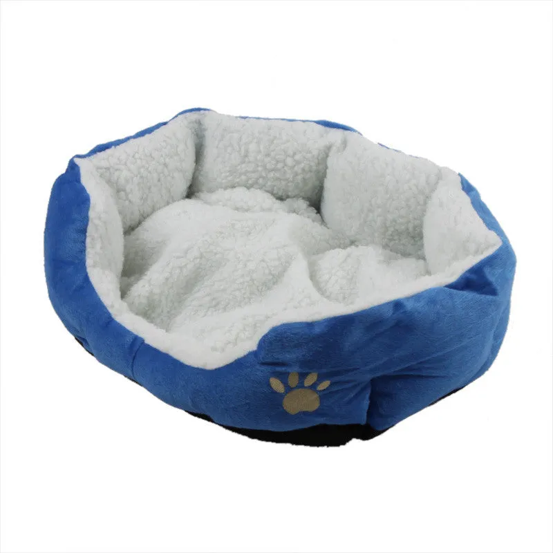 Super Cute Soft Cat Bed Winter House for Cat Warm Cotton Dog Pet Products Mini Puppy Pet Dog Bed Soft Comfortable Pet Sofa