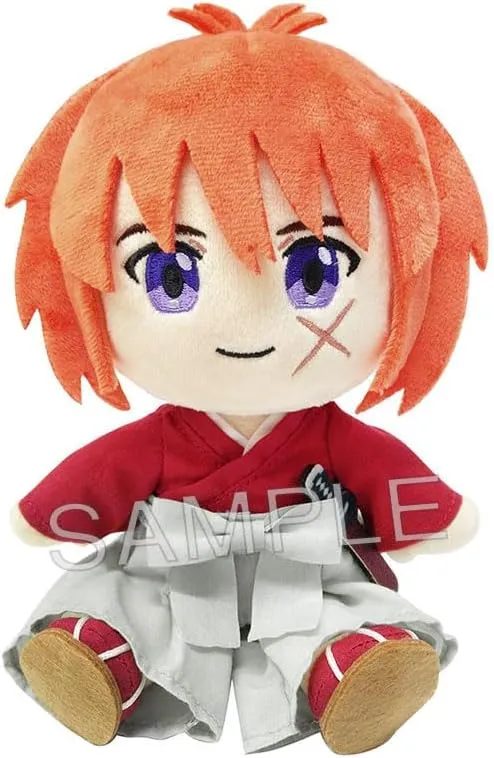 Swordsman commuter hydrogen Romantic Tan, Himura Kenshin Plush Toy Rurouni Kenshin Meiji 