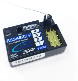 T-FHSS 4-Channel Receiver Futaba otherwise feat butte - R334SBS-E Super Response 