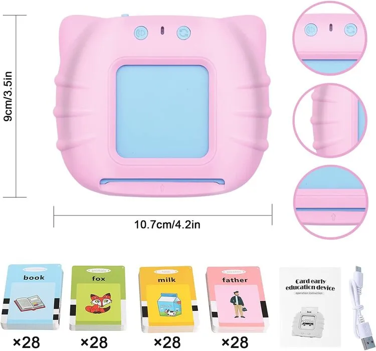Talking Flash Cards Educational Toys
