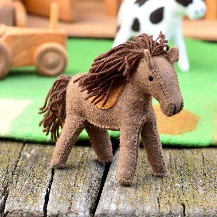 Tara Treasures Felt Horse