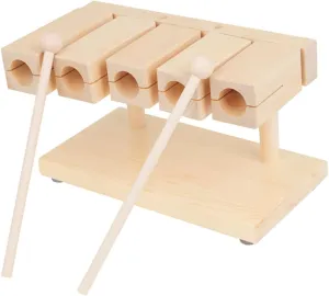 Thinking Skills Totority 1set Creative Wooden Musical Instruments for Toddlers Educational Plaything spend probe for Boy Girl Smooth Finish Hand-Eye Coordination and 