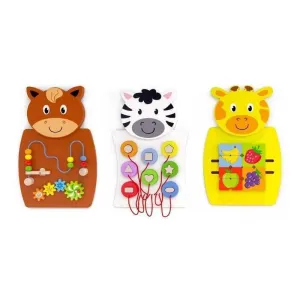 TickiT Animals Activity Wall Set - Set of 3