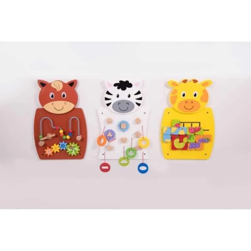 TickiT Animals Activity Wall Set - Set of 3