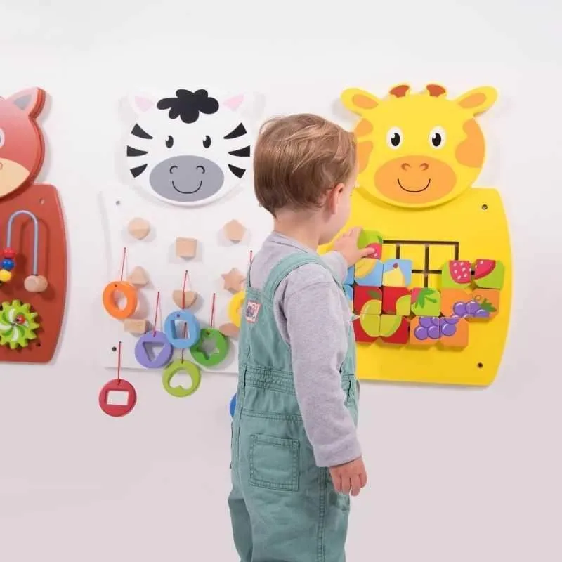 TickiT Animals Activity Wall Set - Set of 3